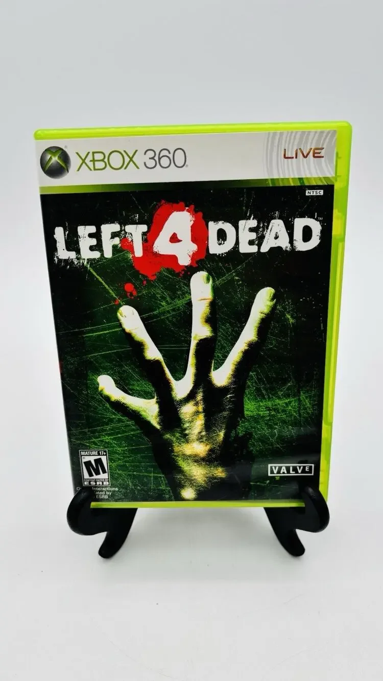 Left 4 Dead (Xbox 360, 2008) Valve Complete Tested Working CIB VG Condition